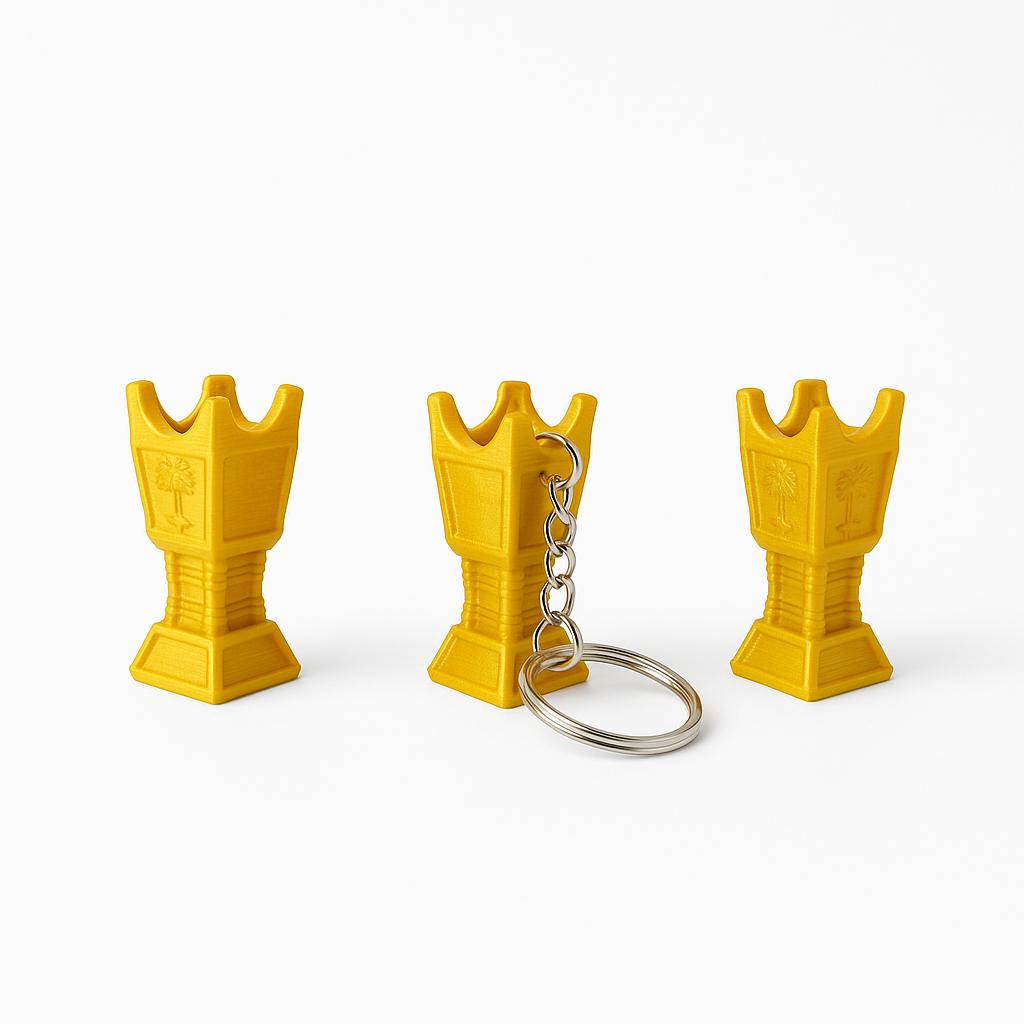 Assortred Bundle of 4 Keychains + Desk/Night Lamp